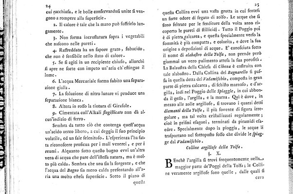 Saggio di osservazioni mineralogiche sulla Tolfa, Oriolo, e Latera di Scipione Breislak delle Scuole Pie lettore di filosofia nel Collegio Nazareno dedicato a sua eccellenza reverendissima monsignor Onorato Gaetani de' duchi di Sermoneta