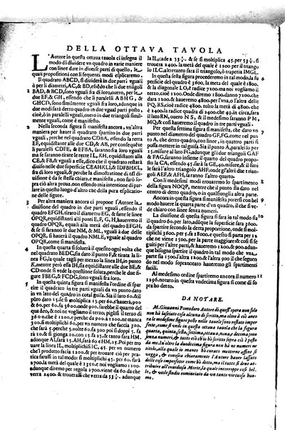 La geometria prattica di Gio. Pomodoro venetiano, cauata da gl'elementi d'Euclide, e d'altri famosi autori, coll'espositione di Gio. Scala matematico. Ridotta in cinquanta tauole, scolpite in rame, ...