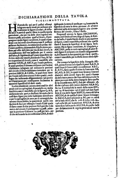 La geometria prattica di Gio. Pomodoro venetiano, cauata da gl'elementi d'Euclide, e d'altri famosi autori, coll'espositione di Gio. Scala matematico. Ridotta in cinquanta tauole, scolpite in rame, ...