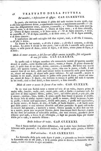 Trattato della pittura di Lionardo da Vinci nuovamente dato in luce, colla vita dell'istesso autore, scritta da Rafaelle Du Fresne. Si sono giunti i tre libri della Pittura, ed il trattato della Statua di Leon Battista Alberti, colla vita del medesimo