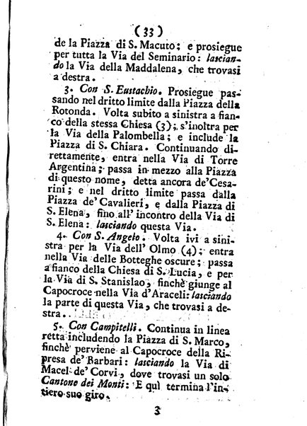 Descrizione dei rioni di Roma del conte Bernardino Bernardini