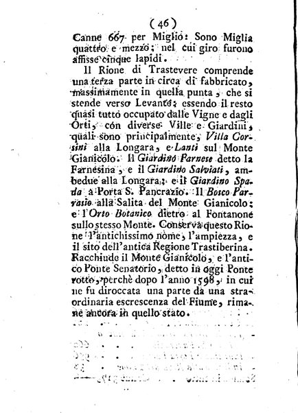 Descrizione dei rioni di Roma del conte Bernardino Bernardini