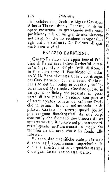 [Itinerario di Roma e suoi contorni o sia Descrizione de' monumenti antichi, e moderni coll'indicazione delle più belle pitture, sculture, ed architetture. Opera dell'antiquario Andrea Manazzale tradotta dalla terza edizione francese ed aumentata da Stefano Piale ... Ornata delle vedute più interessanti di Roma. Tomo 1. [-2.]] 1