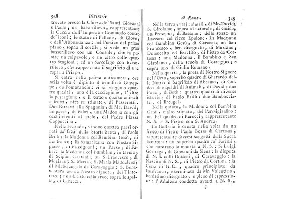 [Itinerario di Roma e suoi contorni o sia Descrizione de' monumenti antichi, e moderni coll'indicazione delle più belle pitture, sculture, ed architetture. Opera dell'antiquario Andrea Manazzale tradotta dalla terza edizione francese ed aumentata da Stefano Piale ... Ornata delle vedute più interessanti di Roma. Tomo 1. [-2.]] 2