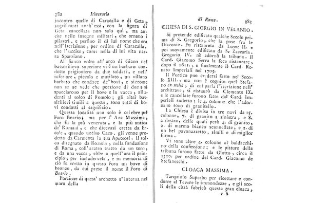 [Itinerario di Roma e suoi contorni o sia Descrizione de' monumenti antichi, e moderni coll'indicazione delle più belle pitture, sculture, ed architetture. Opera dell'antiquario Andrea Manazzale tradotta dalla terza edizione francese ed aumentata da Stefano Piale ... Ornata delle vedute più interessanti di Roma. Tomo 1. [-2.]] 2