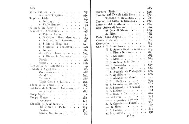 [Itinerario di Roma e suoi contorni o sia Descrizione de' monumenti antichi, e moderni coll'indicazione delle più belle pitture, sculture, ed architetture. Opera dell'antiquario Andrea Manazzale tradotta dalla terza edizione francese ed aumentata da Stefano Piale ... Ornata delle vedute più interessanti di Roma. Tomo 1. [-2.]] 2