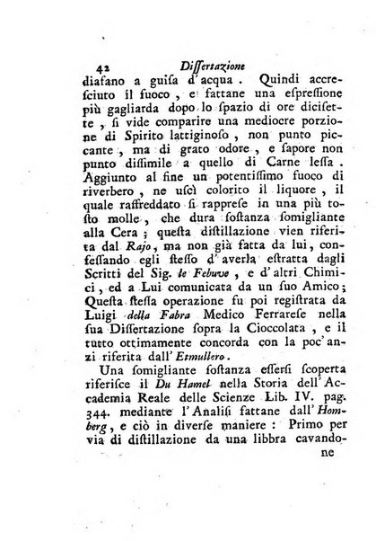 Dell'uso ed abuso della cioccolata dissertazione storico-medica del dottore Gio. Battista Anfossi ...