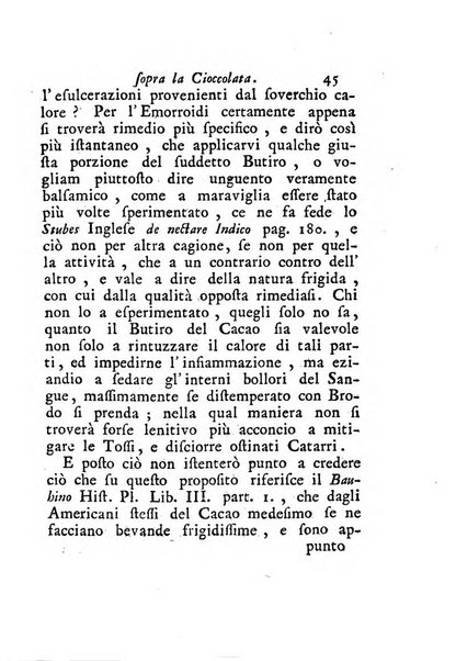 Dell'uso ed abuso della cioccolata dissertazione storico-medica del dottore Gio. Battista Anfossi ...