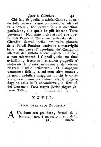 Dell'uso ed abuso della cioccolata dissertazione storico-medica del dottore Gio. Battista Anfossi ...