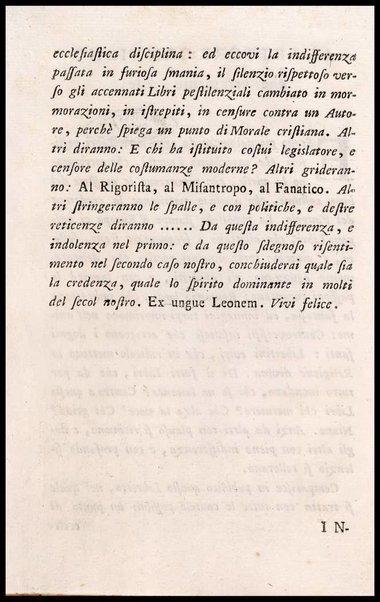 Memorie storiche sopra l'uso della cioccolata in tempo di digiuno, esposte in una lettera a monsig. illustriss., e reverendiss. arcivescovo N. N