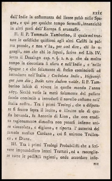 Memorie storiche sopra l'uso della cioccolata in tempo di digiuno, esposte in una lettera a monsig. illustriss., e reverendiss. arcivescovo N. N