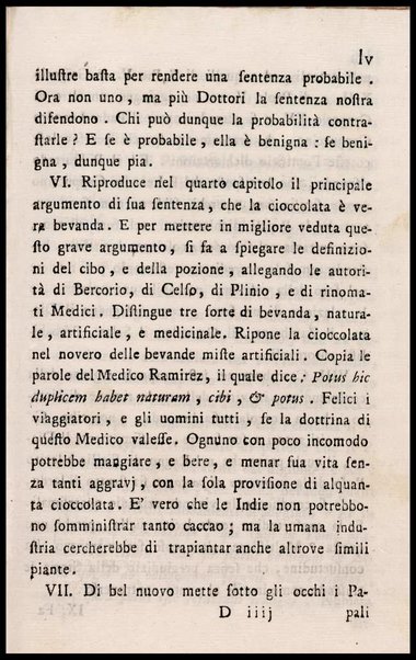 Memorie storiche sopra l'uso della cioccolata in tempo di digiuno, esposte in una lettera a monsig. illustriss., e reverendiss. arcivescovo N. N