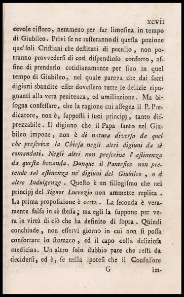 Memorie storiche sopra l'uso della cioccolata in tempo di digiuno, esposte in una lettera a monsig. illustriss., e reverendiss. arcivescovo N. N