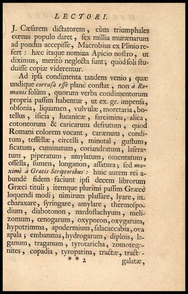 Apicii Coelii De opsoniis et condimentis, sive Arte coquinaria, libri decem. Cum annotationibus Martini Lister, ... et notis selectioribus, variisque lectionibus integris, Humelbergii, Barthii, Reinesii, A. Van der Linden, & aliorum, ut & variarum lectionum libello