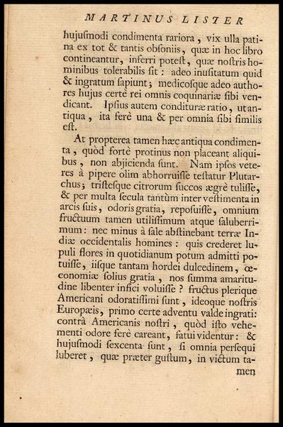 Apicii Coelii De opsoniis et condimentis, sive Arte coquinaria, libri decem. Cum annotationibus Martini Lister, ... et notis selectioribus, variisque lectionibus integris, Humelbergii, Barthii, Reinesii, A. Van der Linden, & aliorum, ut & variarum lectionum libello