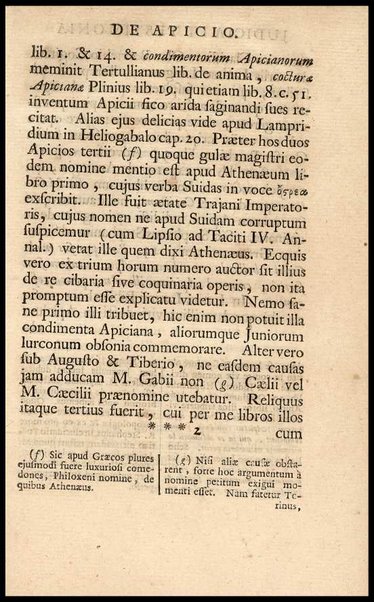 Apicii Coelii De opsoniis et condimentis, sive Arte coquinaria, libri decem. Cum annotationibus Martini Lister, ... et notis selectioribus, variisque lectionibus integris, Humelbergii, Barthii, Reinesii, A. Van der Linden, & aliorum, ut & variarum lectionum libello