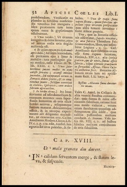 Apicii Coelii De opsoniis et condimentis, sive Arte coquinaria, libri decem. Cum annotationibus Martini Lister, ... et notis selectioribus, variisque lectionibus integris, Humelbergii, Barthii, Reinesii, A. Van der Linden, & aliorum, ut & variarum lectionum libello