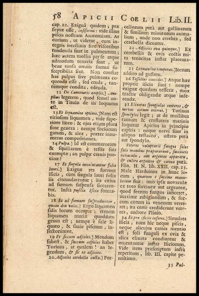 Apicii Coelii De opsoniis et condimentis, sive Arte coquinaria, libri decem. Cum annotationibus Martini Lister, ... et notis selectioribus, variisque lectionibus integris, Humelbergii, Barthii, Reinesii, A. Van der Linden, & aliorum, ut & variarum lectionum libello