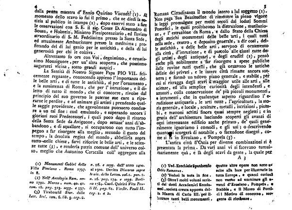 Relazione di un viaggio ad Ostia e alla villa di Plinio detta Laurentino fatto dall'avvocato Carlo Fea ...