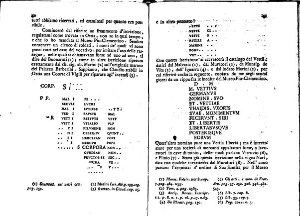 Relazione di un viaggio ad Ostia e alla villa di Plinio detta Laurentino fatto dall'avvocato Carlo Fea ...