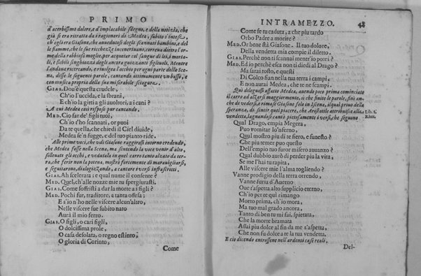 L'Alceo fauola pescatoria d'Antonio Ongaro, fatta recitare in Ferrara dall'ill.mo s. Enzo Bentiuogli mentre la seconda volta era Principe dell'Accademia degl'Intrepidi, con gl'Intramezzi del sig. caualier Batista Guarini. Descritti, e dichiarati dall'Arsiccio accademico Ricreduto. Aggiuntici appresso alcuni Discorsi del medesimo Arsiccio sopra ciascheduno Intramezzo. Dedicati all'ill.mo & reu.mo sig. Cardinal Serra