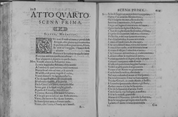 L'Alceo fauola pescatoria d'Antonio Ongaro, fatta recitare in Ferrara dall'ill.mo s. Enzo Bentiuogli mentre la seconda volta era Principe dell'Accademia degl'Intrepidi, con gl'Intramezzi del sig. caualier Batista Guarini. Descritti, e dichiarati dall'Arsiccio accademico Ricreduto. Aggiuntici appresso alcuni Discorsi del medesimo Arsiccio sopra ciascheduno Intramezzo. Dedicati all'ill.mo & reu.mo sig. Cardinal Serra