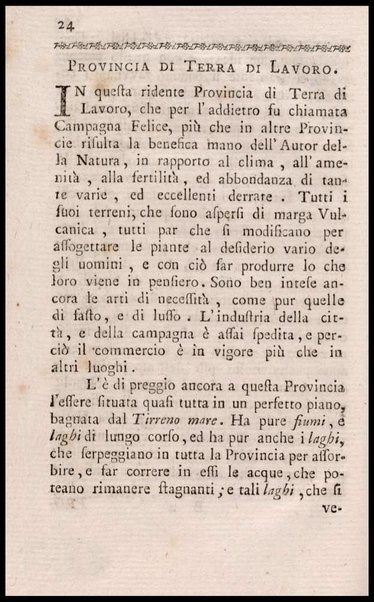 Notiziario delle produzioni particolari del Regno di Napoli e delle cacce riserbate al real divertimento ricercate, ed esaminate da fra Vincenzo Corrado