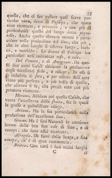 Notiziario delle produzioni particolari del Regno di Napoli e delle cacce riserbate al real divertimento ricercate, ed esaminate da fra Vincenzo Corrado