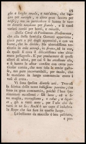 Notiziario delle produzioni particolari del Regno di Napoli e delle cacce riserbate al real divertimento ricercate, ed esaminate da fra Vincenzo Corrado