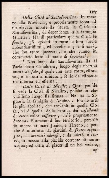 Notiziario delle produzioni particolari del Regno di Napoli e delle cacce riserbate al real divertimento ricercate, ed esaminate da fra Vincenzo Corrado