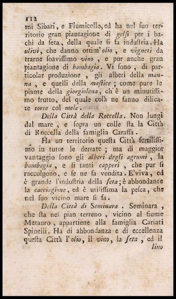 Notiziario delle produzioni particolari del Regno di Napoli e delle cacce riserbate al real divertimento ricercate, ed esaminate da fra Vincenzo Corrado