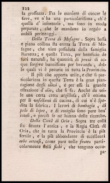 Notiziario delle produzioni particolari del Regno di Napoli e delle cacce riserbate al real divertimento ricercate, ed esaminate da fra Vincenzo Corrado