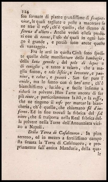 Notiziario delle produzioni particolari del Regno di Napoli e delle cacce riserbate al real divertimento ricercate, ed esaminate da fra Vincenzo Corrado