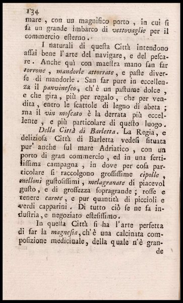 Notiziario delle produzioni particolari del Regno di Napoli e delle cacce riserbate al real divertimento ricercate, ed esaminate da fra Vincenzo Corrado