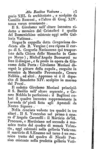 Nuova e succinta descrizione di Roma antica e moderna e de' monumenti sacri e profani che sono in essa e nelle sue vicinanze corredata di figure in rame