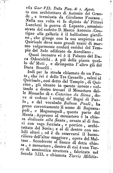 Nuova e succinta descrizione di Roma antica e moderna e de' monumenti sacri e profani che sono in essa e nelle sue vicinanze corredata di figure in rame