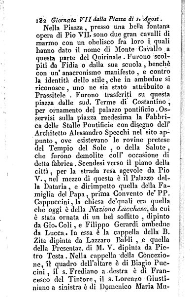 Nuova e succinta descrizione di Roma antica e moderna e de' monumenti sacri e profani che sono in essa e nelle sue vicinanze corredata di figure in rame