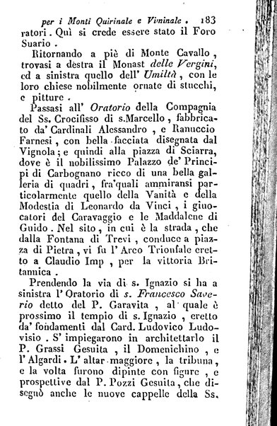 Nuova e succinta descrizione di Roma antica e moderna e de' monumenti sacri e profani che sono in essa e nelle sue vicinanze corredata di figure in rame