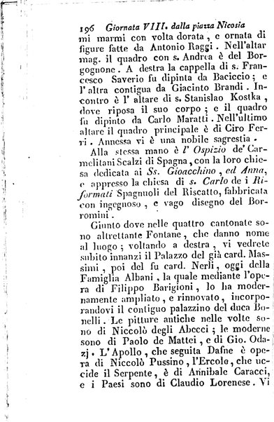 Nuova e succinta descrizione di Roma antica e moderna e de' monumenti sacri e profani che sono in essa e nelle sue vicinanze corredata di figure in rame