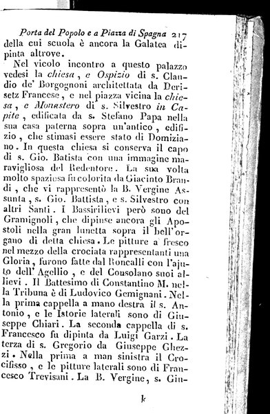 Nuova e succinta descrizione di Roma antica e moderna e de' monumenti sacri e profani che sono in essa e nelle sue vicinanze corredata di figure in rame