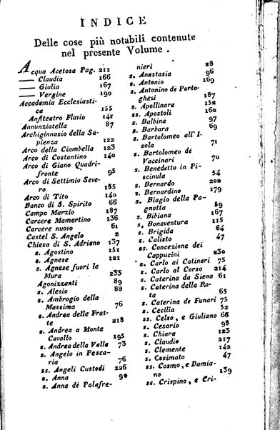 Nuova e succinta descrizione di Roma antica e moderna e de' monumenti sacri e profani che sono in essa e nelle sue vicinanze corredata di figure in rame