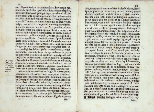 De nouo in vniuersa Calabria terraemotu congeminatus nuncius / [Iulij Caesaris Recupiti è Societate Iesu]