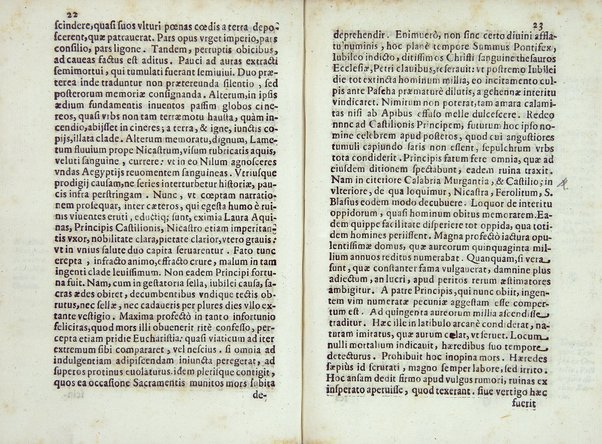 De nouo in vniuersa Calabria terraemotu congeminatus nuncius / [Iulij Caesaris Recupiti è Societate Iesu]