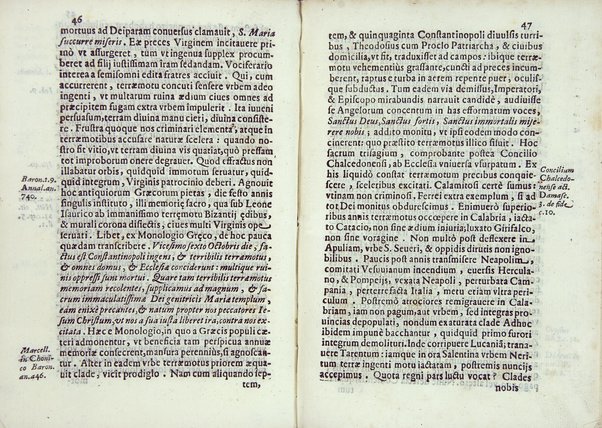 De nouo in vniuersa Calabria terraemotu congeminatus nuncius / [Iulij Caesaris Recupiti è Societate Iesu]