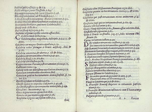 De nouo in vniuersa Calabria terraemotu congeminatus nuncius / [Iulij Caesaris Recupiti è Societate Iesu]