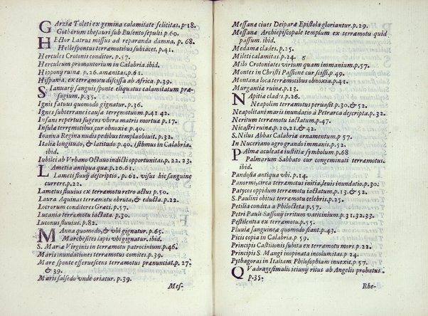 De nouo in vniuersa Calabria terraemotu congeminatus nuncius / [Iulij Caesaris Recupiti è Societate Iesu]