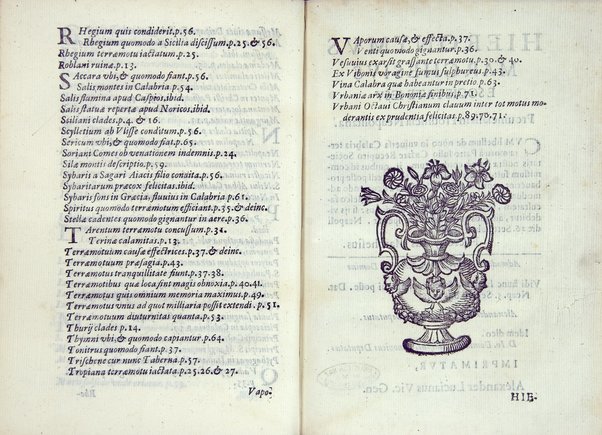 De nouo in vniuersa Calabria terraemotu congeminatus nuncius / [Iulij Caesaris Recupiti è Societate Iesu]