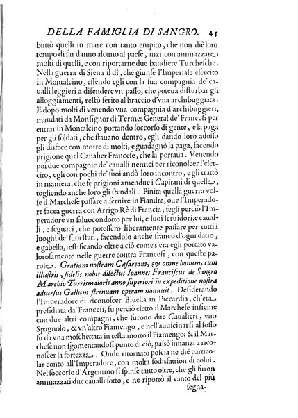 L'historia dell'illustrissima famiglia di Sangro. Scritta dal signor Filiberto Campanile