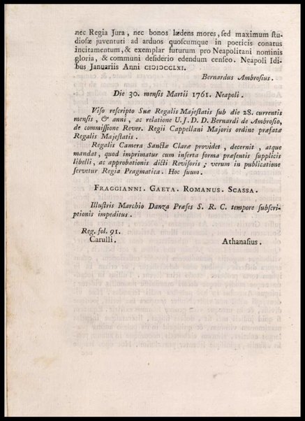 Varie poesie di Niccolo Capassi primario professore di leggi ...