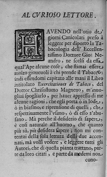 Il tabacco opera di d. Benedetto Stella da Ciuita Castellana M.D.S.B. nella quale si tratta dell'origine, historia, coltura, preparatione, qualità, natura, virtù & vso in fumo, in polvere, in foglia, in lambitiuo, et in medicina della pianta volgarmente detta tabacco ...